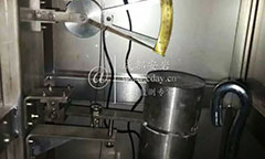 安岩物联施工现场：甘肃陇南成县磨坝峡水库大坝竖直传高安装